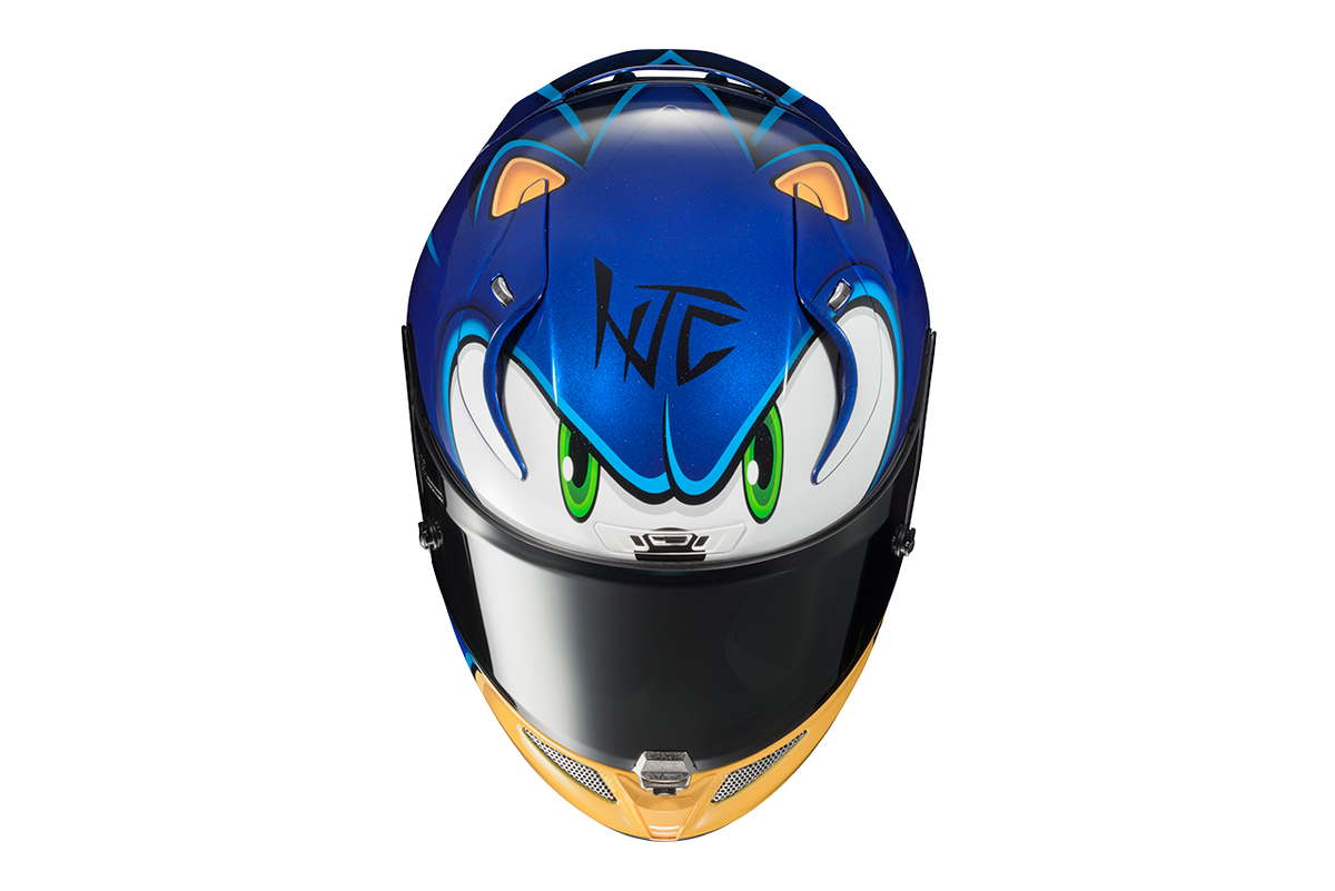 Casco Hjc Rpha 11 Sonic Sega